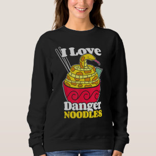 Sweatshirt Humour du propriétaire de serpent - Nouilles de da