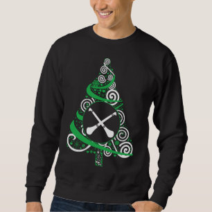 Sweatshirt Hurling Noël Arbre de Noël Hurling Cadeaux de Noël
