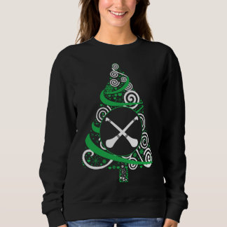 Sweatshirt Hurling Noël Arbre de Noël Hurling Cadeaux de Noël