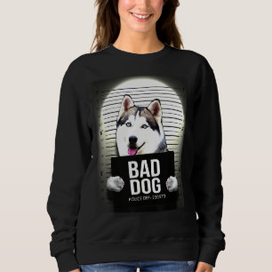 Sweatshirt Husky Mugshot