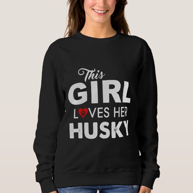 Sweatshirt Husky Relaxé (Devant)