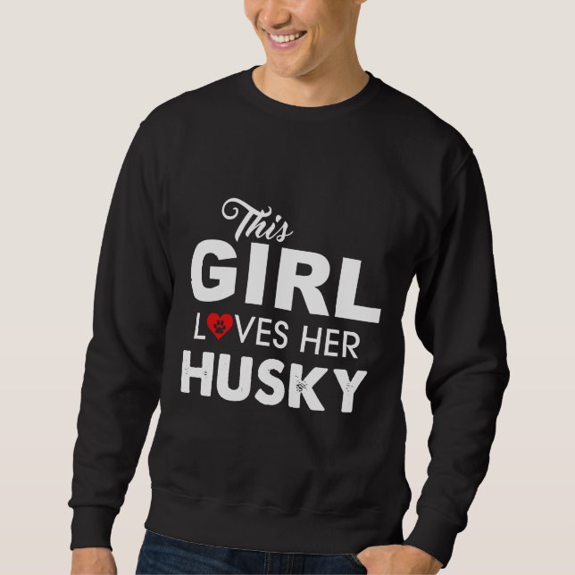 Sweatshirt Husky Relaxé (Devant)
