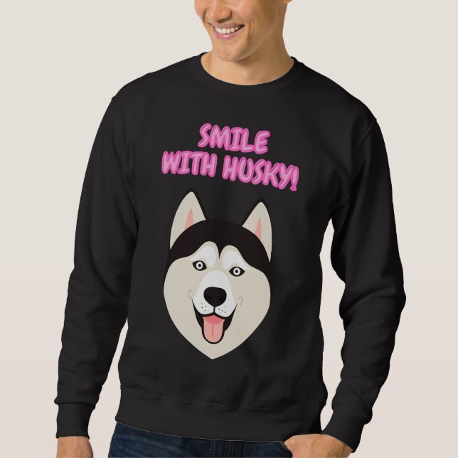 Sweatshirt Hysky Smile (Devant)