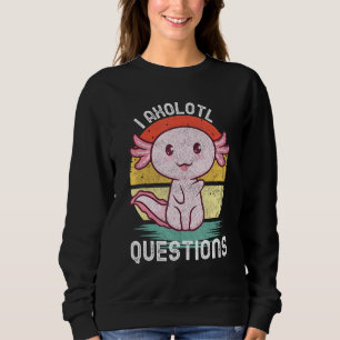 Sweatshirt I Axolotal Questions Chemise Enfants Salamander Pl