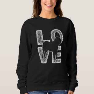 Sweatshirt I Logues My Dogues De Bordeaux Chien Thème Design 