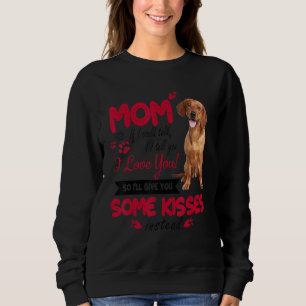 Sweatshirt I Love Maman Dacshund Chien Maman Wiener Chien Fêt