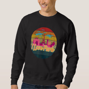 Sweatshirt I Love Paris With Eiffel Tower Notre Dame Arc De T