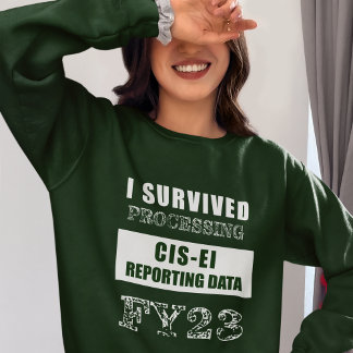 Sweatshirt I Traitement des données de déclaration de l'ECI-E