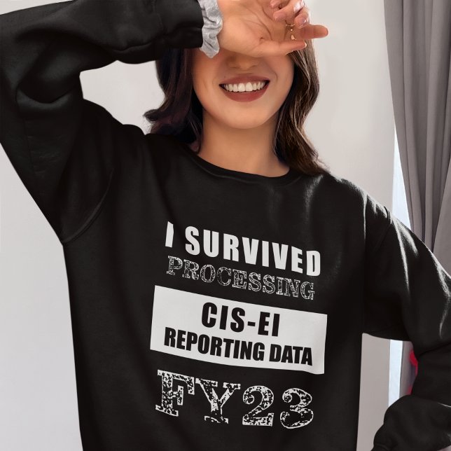 Sweatshirt I Traitement des données de déclaration de l'ECI-E (Créateur téléchargé)