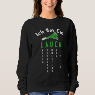 Sweatshirt Ich Bin Ein Lauch Für Gym