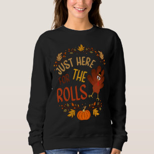 Sweatshirt Ici juste pour les petits pains