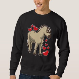 Sweatshirt Idée Cadeau Cheval Fjord