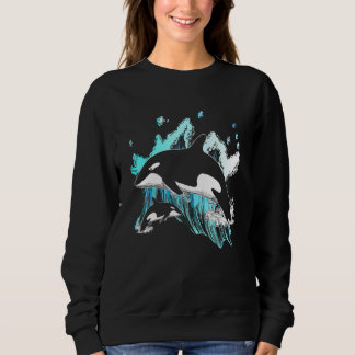 Sweatshirt Idée océanique de tueuse mignonne qui correspond à