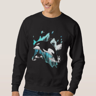 Sweatshirt Idée océanique de tueuse mignonne qui correspond à