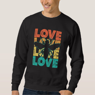 Sweatshirt Idée Rétro De Miel D'Abeille Pour Les Amateurs D'A