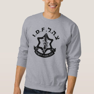 Sweatshirt Idf Israël Forces de défense Armée Militaire Logo