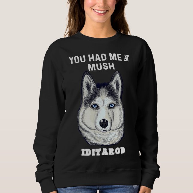 Sweatshirt Iditarod Husky Iditarod (Devant)