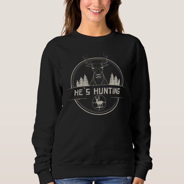 Sweatshirt Il chasse (Devant)