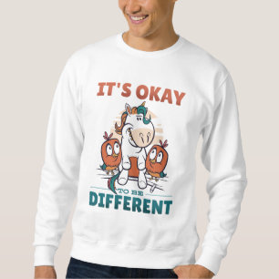 Sweatshirt Il est bon d'être différent Invitation
