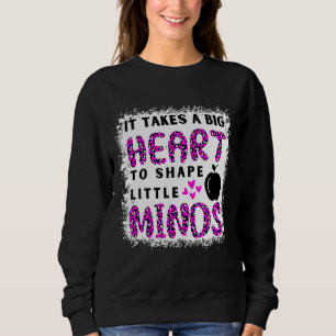 Sweatshirt Il Faut Un Grand Coeur Pour Former Les Petits Espr