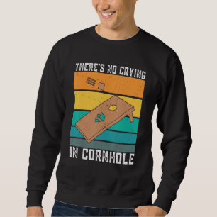 Sweatshirt Il n'y a pas de larmes dans le lancer de sac de co