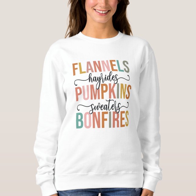 Sweatshirt Il retombe (Devant)