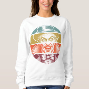 Sweatshirt Illusionniste rétro pour les objets légers