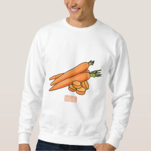 Sweatshirt Illustration de carotte
