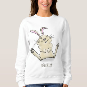 Sweatshirt Illustration de dessin de lapin lapin mou