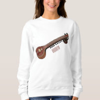 Illustration de dessin de Sitar
