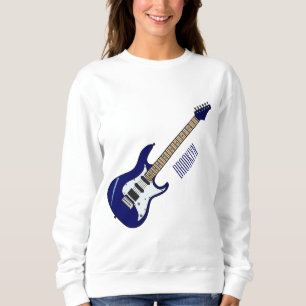 Sweatshirt Illustration de guitare électrique