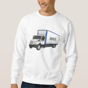 Sweatshirt Illustration de la caricature du camion-boîte