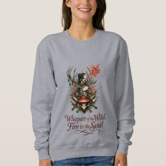Sweatshirt Illustration de l'esprit mystique de la forêt