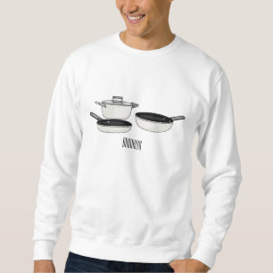 Sweatshirt Illustration des jeux de cuisine