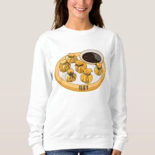 Sweatshirt Illustration du porte-monnaie thaïlandais de creve