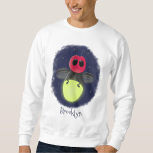 Sweatshirt Illustration d'une luciole à éclair mignon