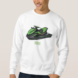 Sweatshirt Illustration Jet ski