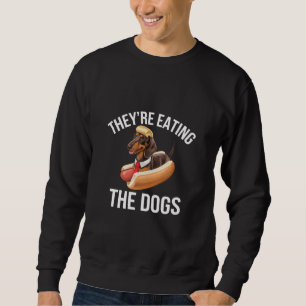 Sweatshirt Ils mangent les chiens Donald Trump Débat 2024 