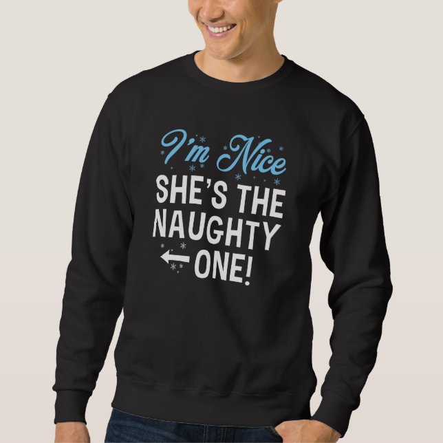 Sweatshirt I'm Nice (Devant)