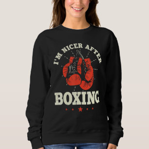 Sweatshirt Im Nicer Après Boxer Combat Sport Entraîneur S