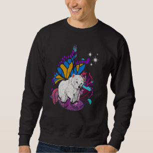 Sweatshirt Imaginaire Papillon Arctique Zoo animal magique po