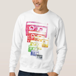Sweatshirt Impression de la cassette.