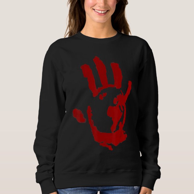 Sweatshirt Impression de l'indicateur (Devant)