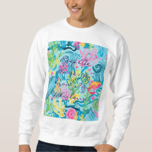Sweatshirt in stylish graphic