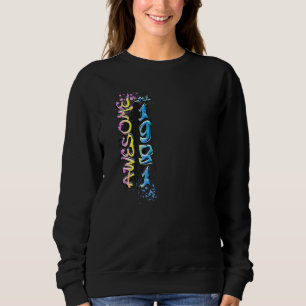 Sweatshirt Incroyable depuis 1981 Motif de graffiti 1