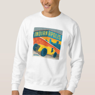 Sweatshirt Indianapolis, Indiana   Vintage Racer