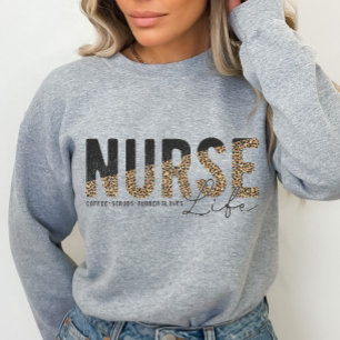 Sweatshirt Infirmière Chemise de vie, Infirmière Appréciation