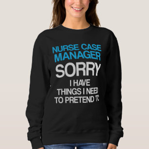 Sweatshirt Infirmière Coque Gestionnaire Gestion des Rn 12