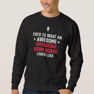 Sweatshirt Infirmière de salle d'opération