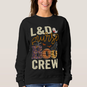 Sweatshirt Infirmière effrayante Halloween Araignée fantôme L